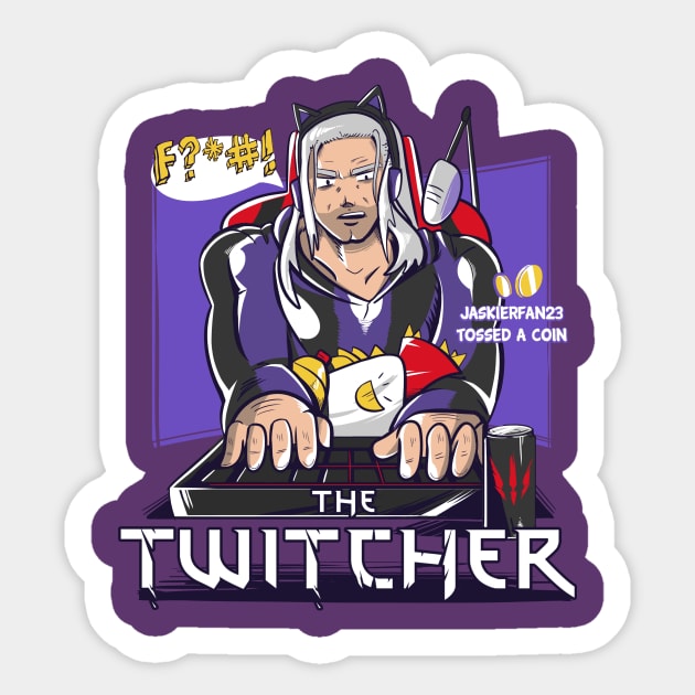 Twitcher Sticker by umdroid